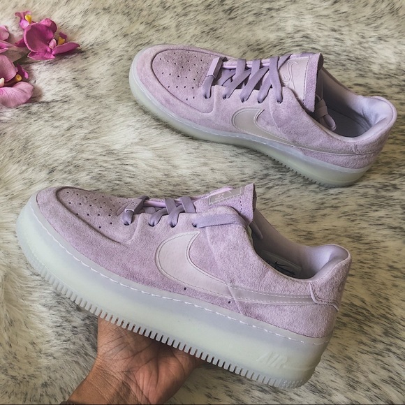 ‼️sold‼️Rare Nike Air Force 1 Sage Lilac 8.5W - Picture 4 of 8